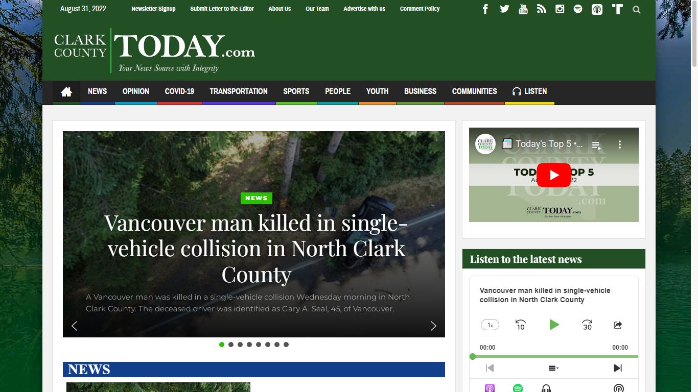 ClarkCountyToday.com – Your News Source with Integrity